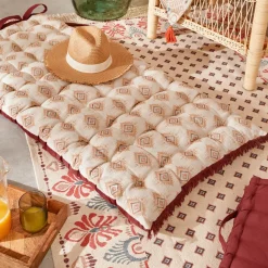 ATMOSPHERA Coussin de sol "Ikat" Online