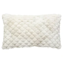 ATMOSPHERA Coussin fourrure "Adriel" Sale