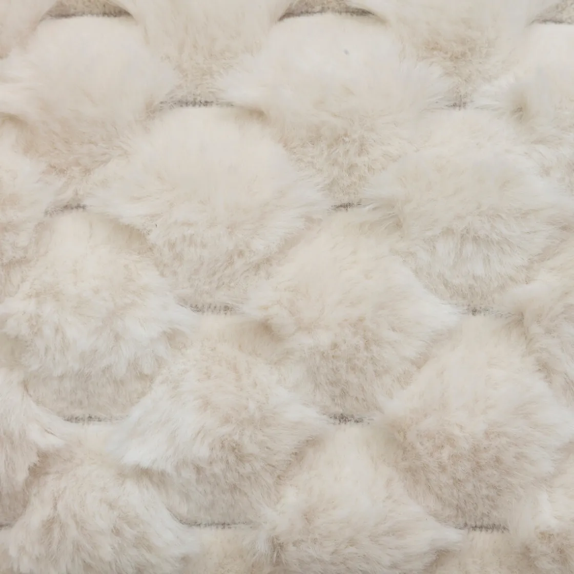 ATMOSPHERA Coussin fourrure "Adriel" Sale