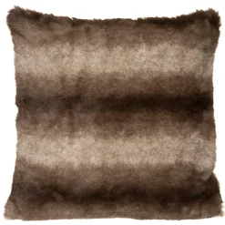 ATMOSPHERA Coussin "Grizzli" fausse fourrure Outlet