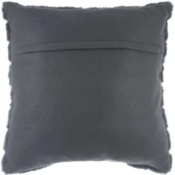 ATMOSPHERA Coussin "Manoir", fausse fourrure Clearance