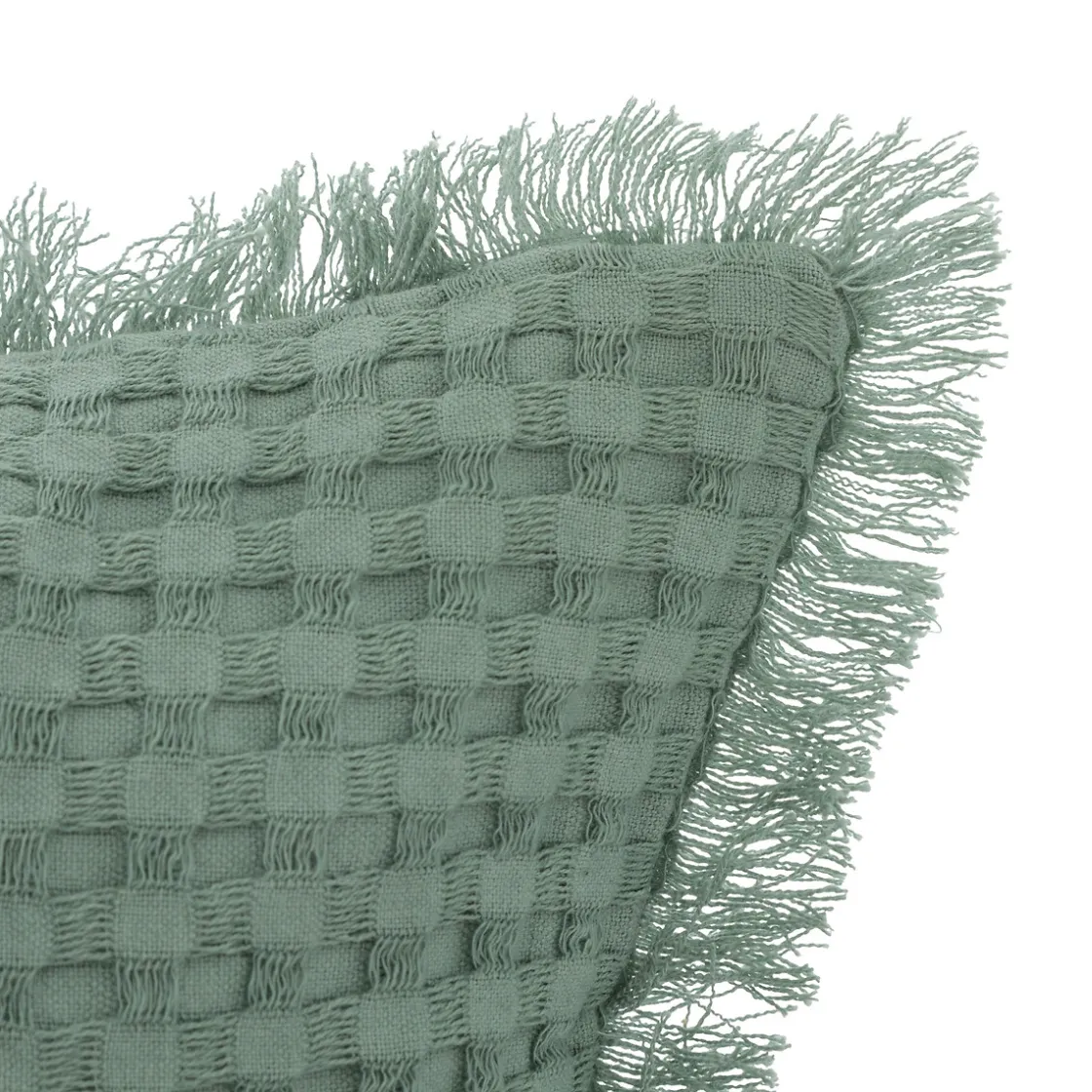 ATMOSPHERA Coussin nid d'abeille "Widdy" New