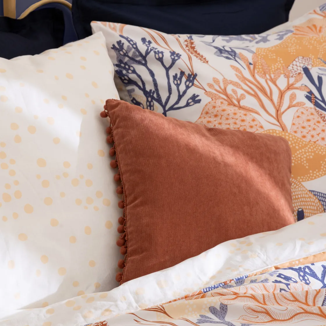 ATMOSPHERA Coussin pompons Hot