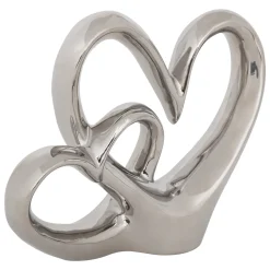 ATMOSPHERA Déco à poser double coeur "Safina"