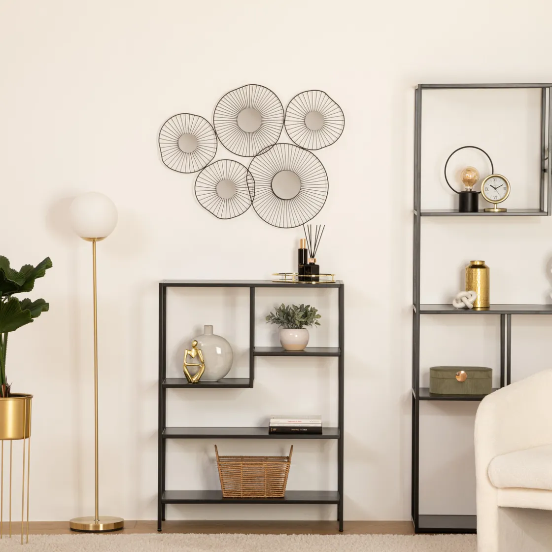 ATMOSPHERA Déco murale 5 miroirs "Oli" Discount