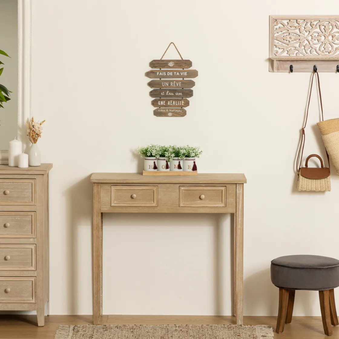 ATMOSPHERA Déco murale à suspendre "Andy" Clearance