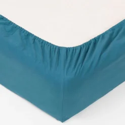 ATMOSPHERA Drap-housse, coton lavé Hot