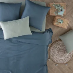 ATMOSPHERA Drap-housse "Linah", lin lavé New