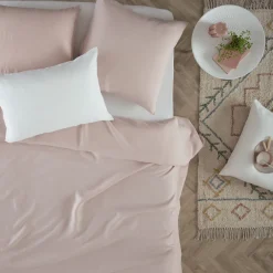 ATMOSPHERA Drap-housse "Linah", lin lavé Clearance