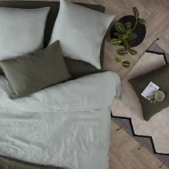 ATMOSPHERA Drap-housse "Linah", lin lavé Online