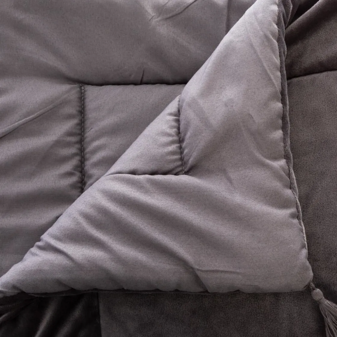 ATMOSPHERA Édredon "Sonia", velours