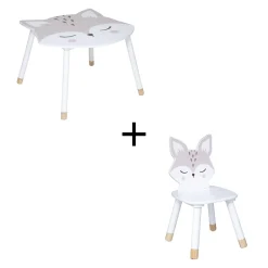 ATMOSPHERA Ensemble table + chaise enfant "Renard" Discount