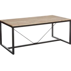 ATMOSPHERA Ensemble table à manger "Edena" + 4 chaises "Dario" Discount
