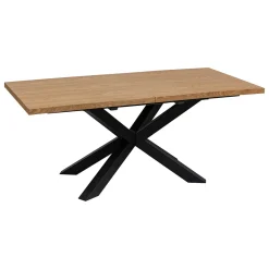 ATMOSPHERA Ensemble table à manger extensible "Olaf" + 4 chaises "Baya" New