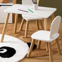 ATMOSPHERA Ensemble table et 2 chaises enfant "Alex"