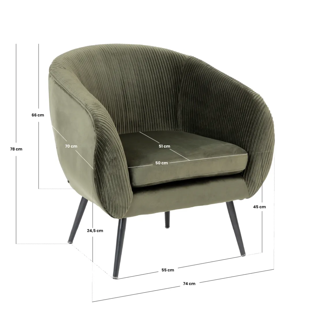 ATMOSPHERA Fauteuil "Solaro" Sale
