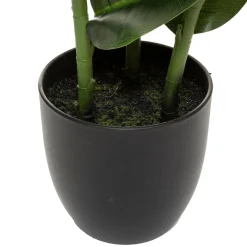 ATMOSPHERA Ficus robusta artificiel H120 cm Best