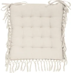 ATMOSPHERA Galette de chaise macramé