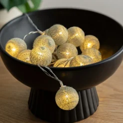 ATMOSPHERA Guirlande LED 16 boules, pile Sale