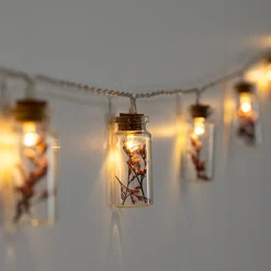 ATMOSPHERA Guirlande LED 10 fleurs, pile Online