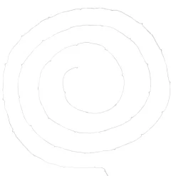 ATMOSPHERA Guirlandes 40 microLED à pile New