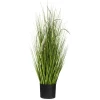 ATMOSPHERA Herbe artificielle en pot Hot