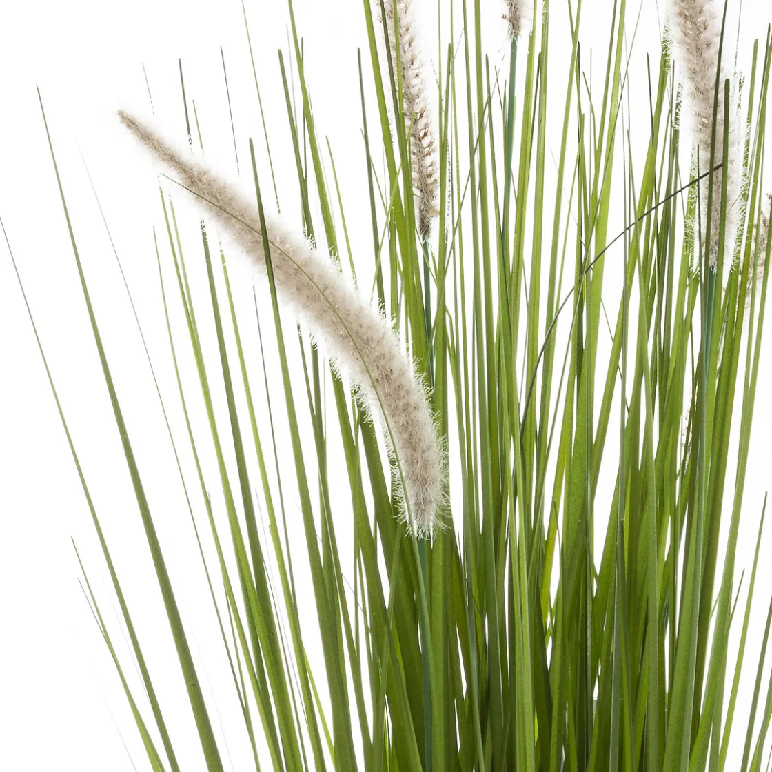ATMOSPHERA Herbe artificielle en pot "cat tails" Outlet