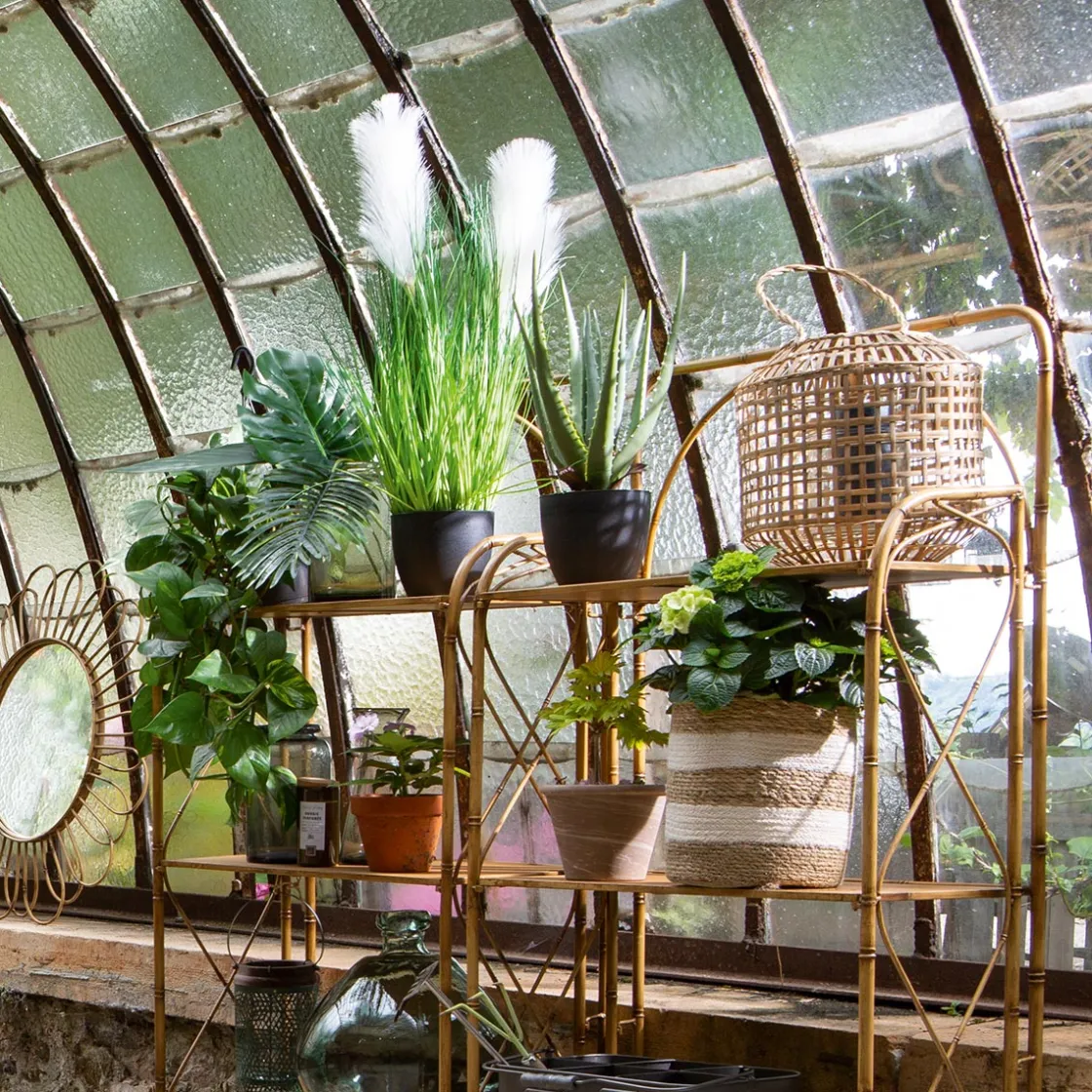 ATMOSPHERA Herbe artificielle en pot Outlet