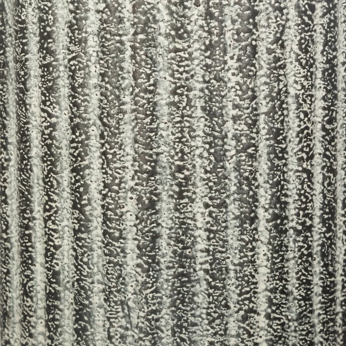 ATMOSPHERA Herbe artificielle, pot en métal