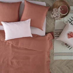 ATMOSPHERA Housse de couette "Linah", lin lavé Sale
