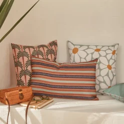 ATMOSPHERA Housse de coussin d'extérieur "Kays" Hot