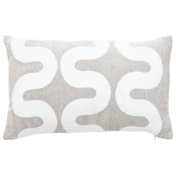 ATMOSPHERA Housse de coussin "Jeni", chenille Discount