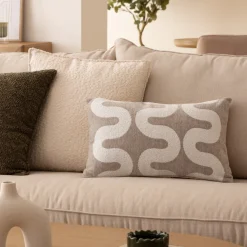 ATMOSPHERA Housse de coussin "Jeni", chenille Discount