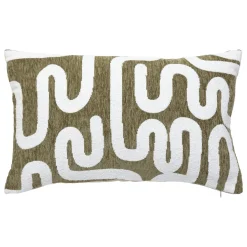 ATMOSPHERA Housse de coussin "Jeni", chenille Clearance