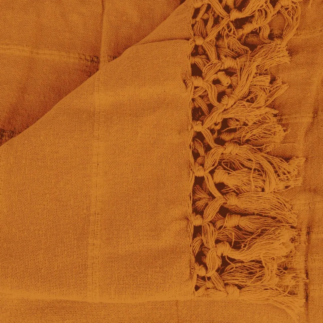 ATMOSPHERA Jeté de lit, coton Discount