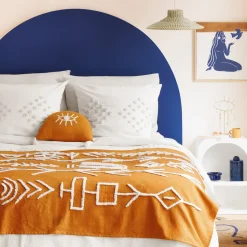 ATMOSPHERA Jeté de lit "Widdy", coton New