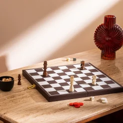 ATMOSPHERA Jeu backgammon échecs "Jule"