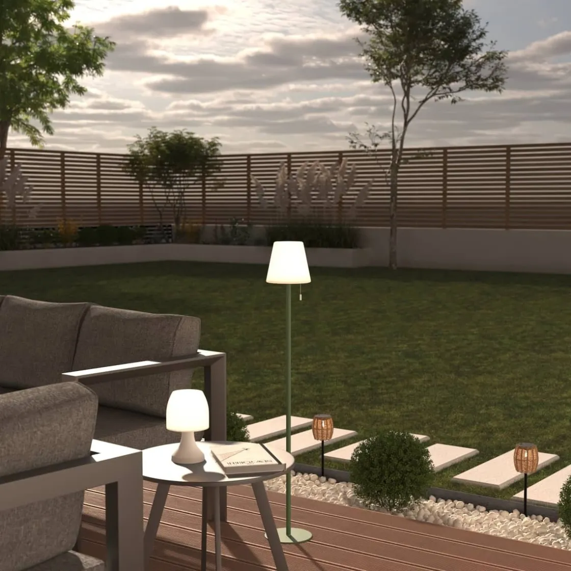 ATMOSPHERA Lampadaire d'extérieur LED "Zack" New