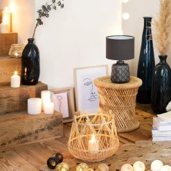 ATMOSPHERA Lampe "Ilou", céramique Hot