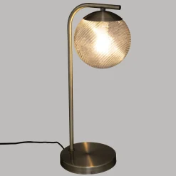 ATMOSPHERA Lampe ronde, verre Sale