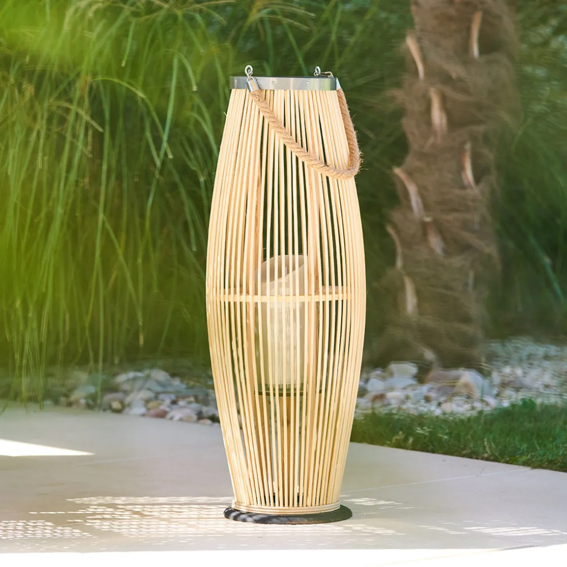 ATMOSPHERA Lanterne "Fit", bambou Clearance