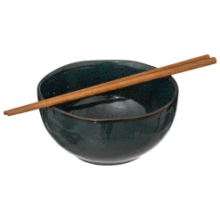 ATMOSPHERA Lot de 2 bols "Jade" avec baguettes Best