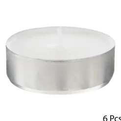 ATMOSPHERA Lot de 6 bougies chauffe-plat Hot