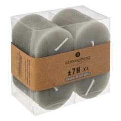 ATMOSPHERA Lot de 4 bougies rustiques "Olia" Sale