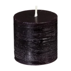 ATMOSPHERA Lot de 4 bougies rustiques "Olia" Hot