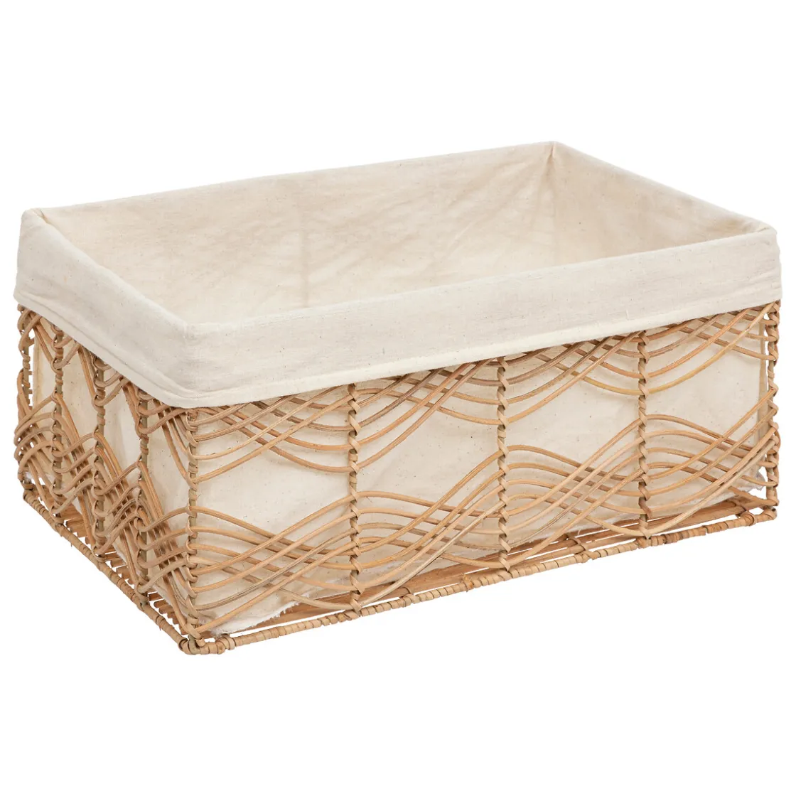 ATMOSPHERA Lot de 4 cagettes "Rosy" Best