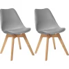 ATMOSPHERA Lot de 2 chaises "Baya" Discount