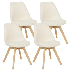 ATMOSPHERA Lot de 4 chaises "Baya" Outlet
