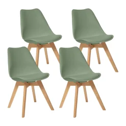 ATMOSPHERA Lot de 4 chaises "Baya" New