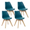 ATMOSPHERA Lot de 4 chaises "Baya" Discount